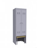 Металлический шкаф для одежды Церера-мебель ШР-22 L600 ВСК
